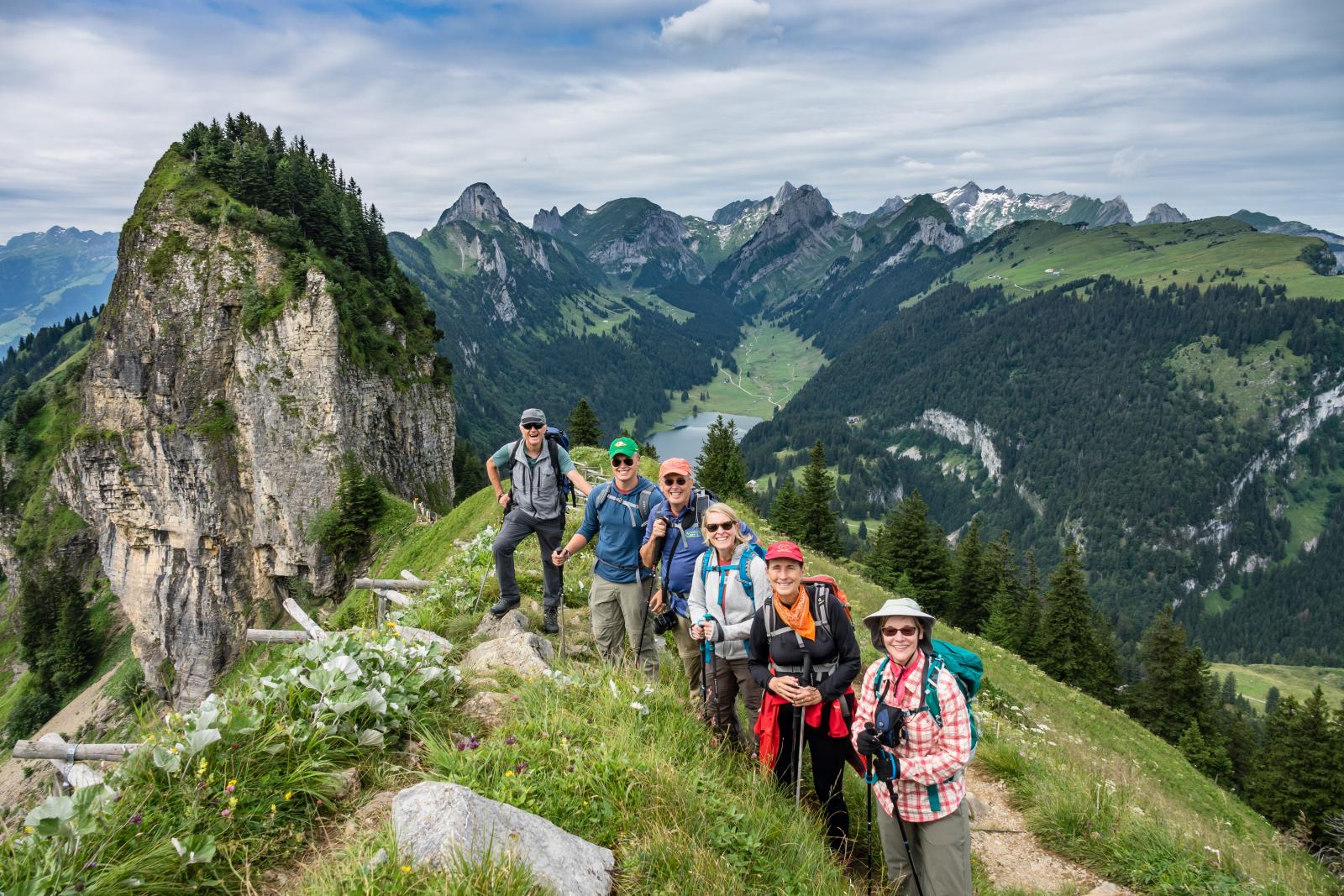 swiss alps guided hiking tours