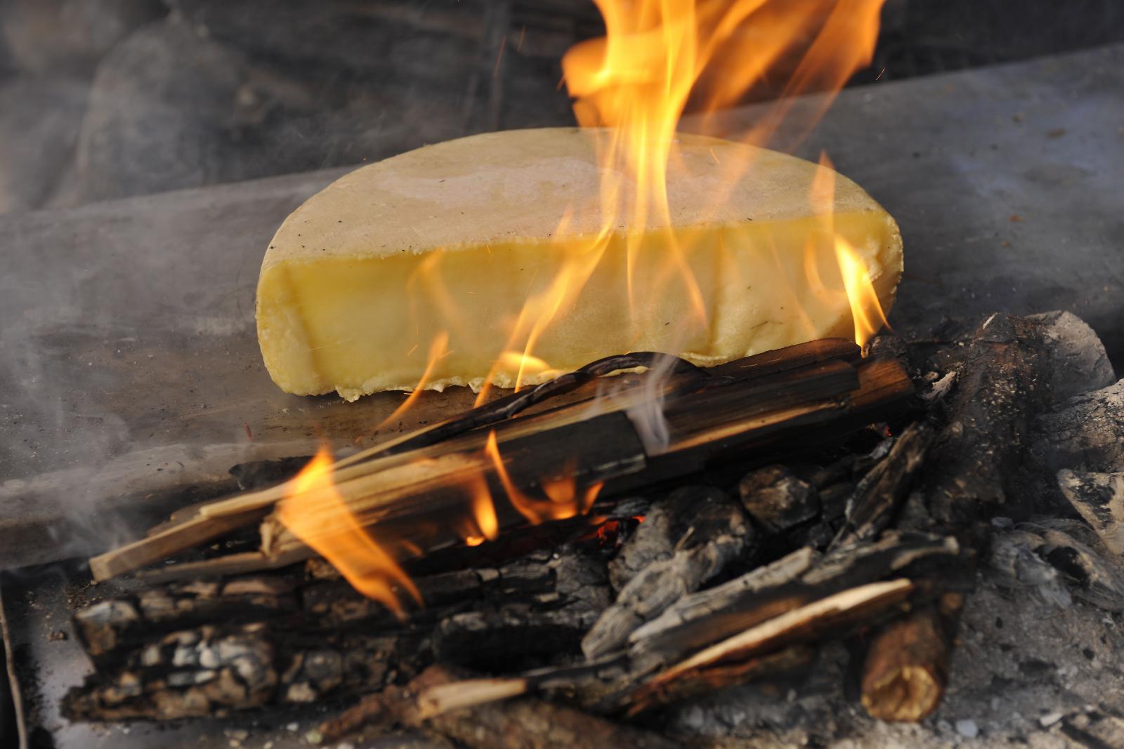 Raclette Cheese in Switzerland